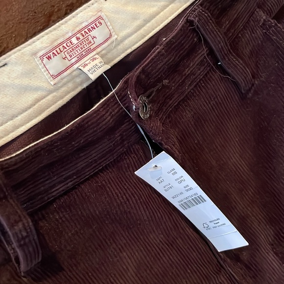 J Crew x Wallace & Barnes purple corduroy pants - Picture 3 of 12